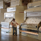 Cotton is cleaned of seeds and plant waste, dried and compressed into bales at Wilson Gin on October 30, 2017 near Wilson, Arkansas.